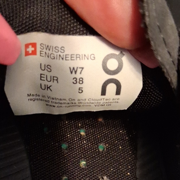 OC Black and Pink Athletic Shoes - Picture 7 of 7